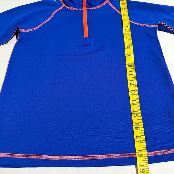 NWT Crewcuts 1/4 Zip Pullover Top Royal Size 6-7 - Picture 5 of 7